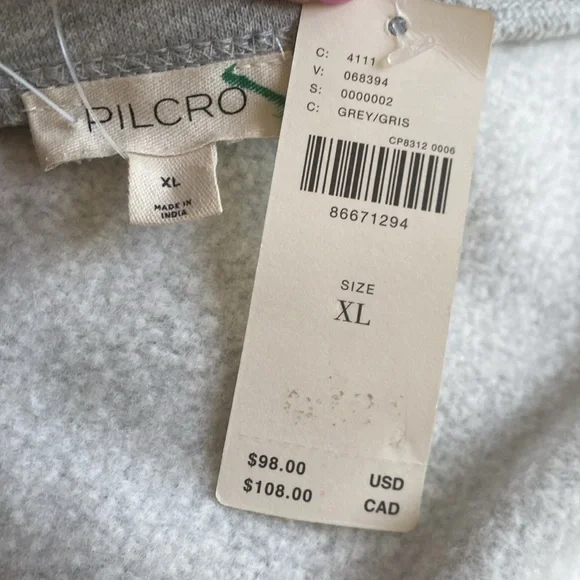 NWT Anthro Pilcro XL Crew Lace Pullover Sweatshirt - Picture 3 of 15